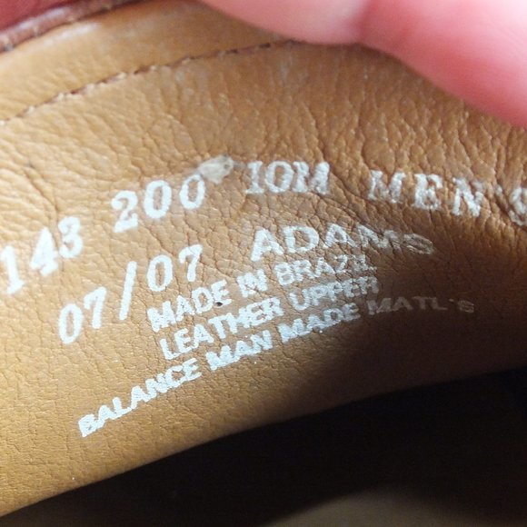 BASS FLEX‎ ADAMS KILTIE TASSEL LOAFER SIZE 10 BROWN - Picture 8 of 9